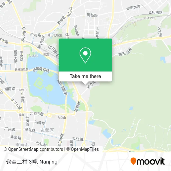 锁金二村-3幢 map