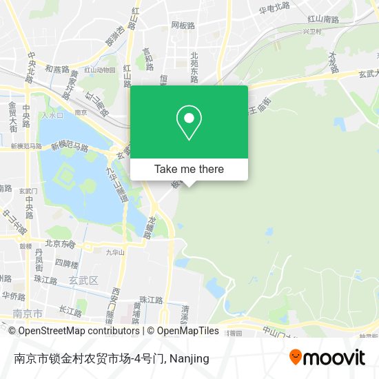 南京市锁金村农贸市场-4号门 map
