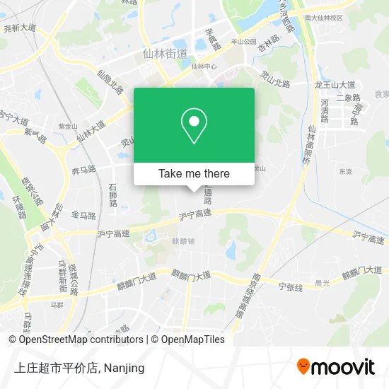 上庄超市平价店 map