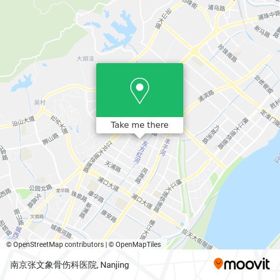 南京张文象骨伤科医院 map