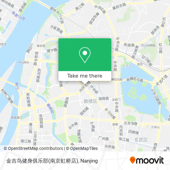 金吉鸟健身俱乐部(南京虹桥店) map