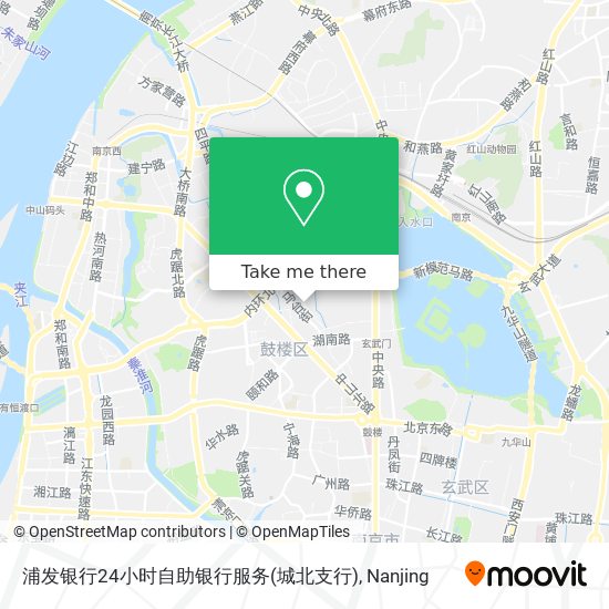 浦发银行24小时自助银行服务(城北支行) map