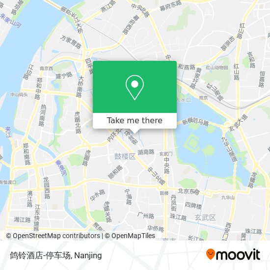 鸽铃酒店-停车场 map