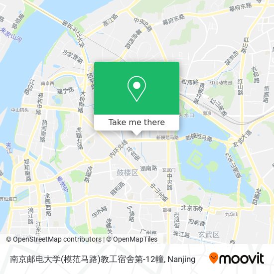 南京邮电大学(模范马路)教工宿舍第-12幢 map