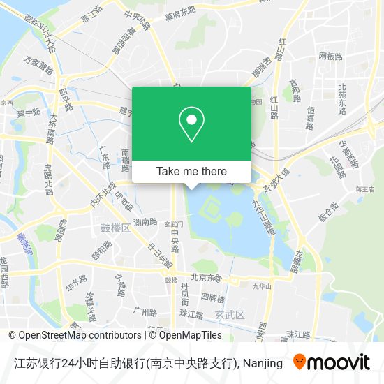 江苏银行24小时自助银行(南京中央路支行) map
