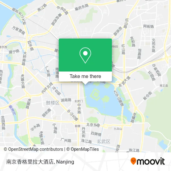南京香格里拉大酒店 map