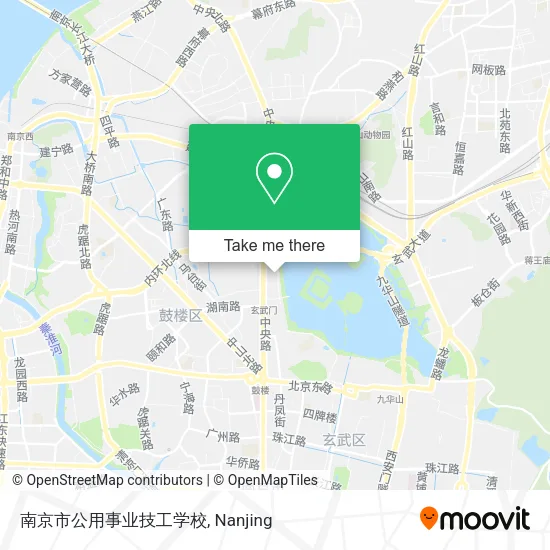 南京市公用事业技工学校 map