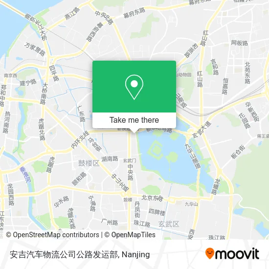 安吉汽车物流公司公路发运部 map