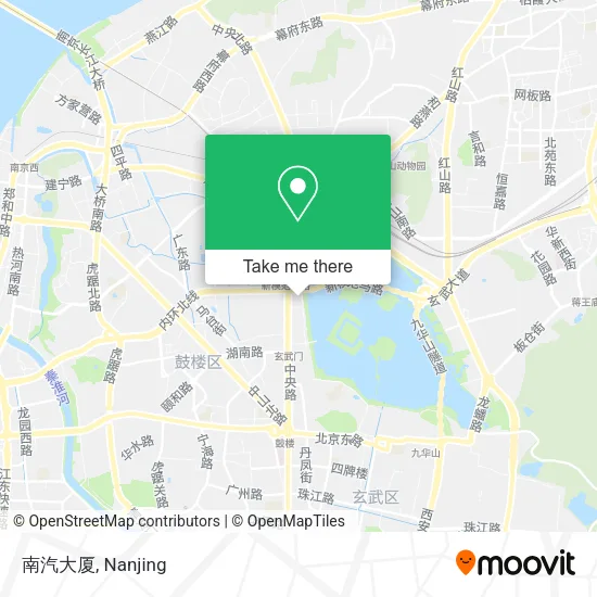 南汽大厦 map