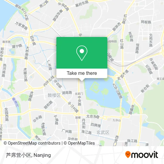 芦席营小区 map