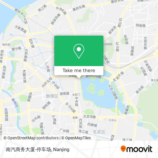 南汽商务大厦-停车场 map