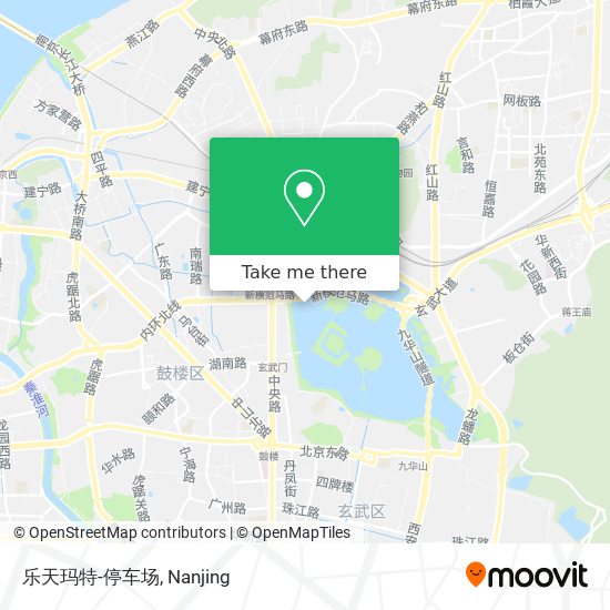 乐天玛特-停车场 map