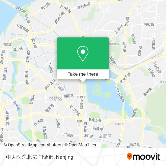 中大医院北院-门诊部 map