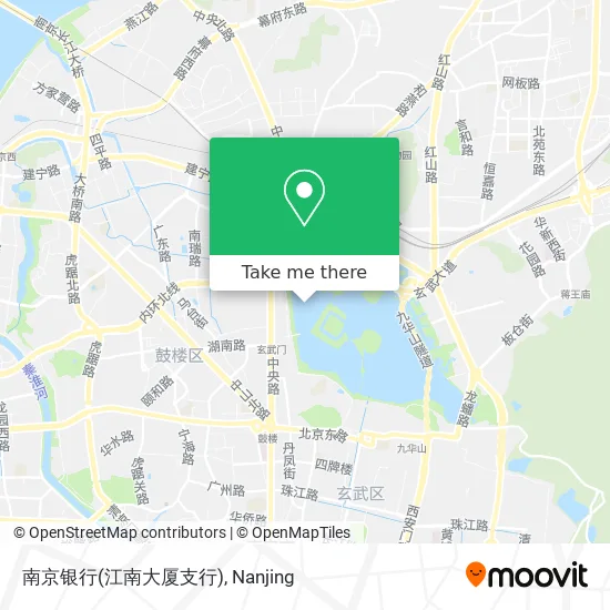 南京银行(江南大厦支行) map