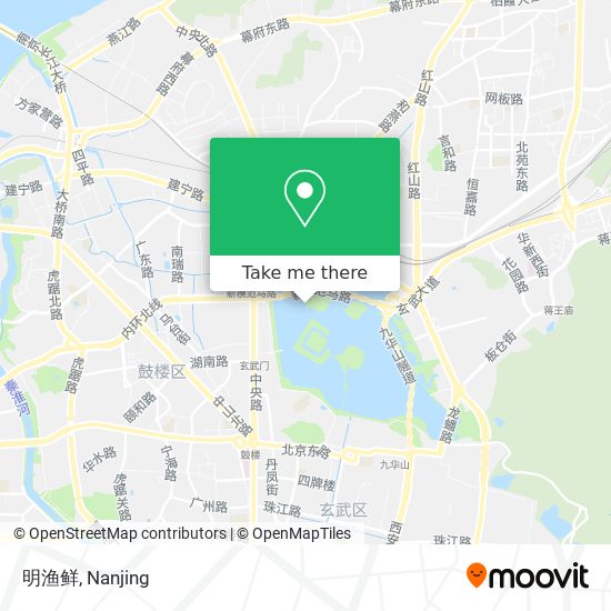 明渔鲜 map
