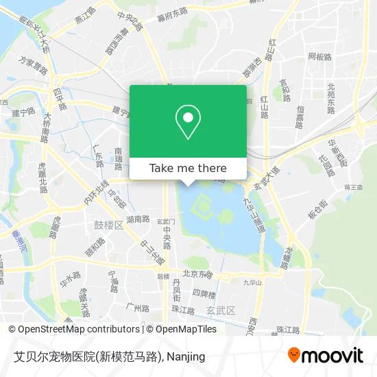 艾贝尔宠物医院(新模范马路) map