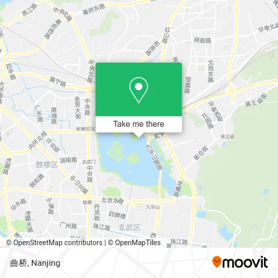 曲桥 map