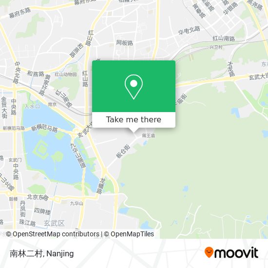 南林二村 map