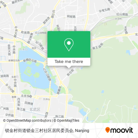 锁金村街道锁金三村社区居民委员会 map