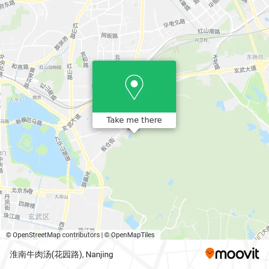 淮南牛肉汤(花园路) map