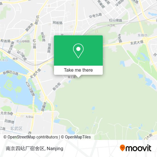南京四站厂宿舍区 map