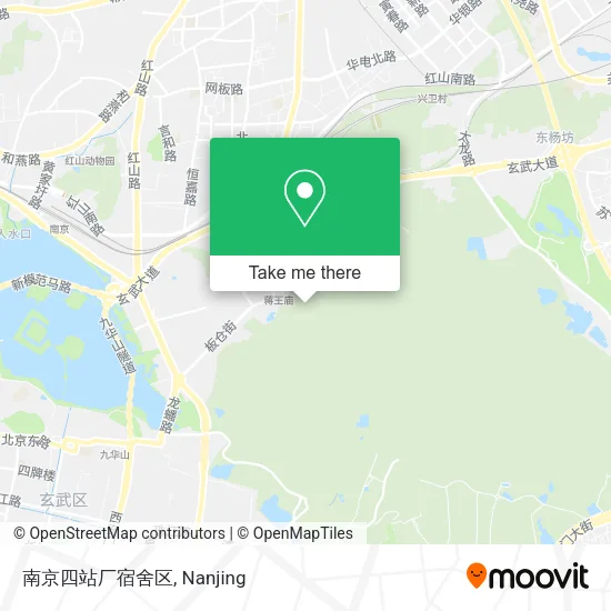 南京四站厂宿舍区 map