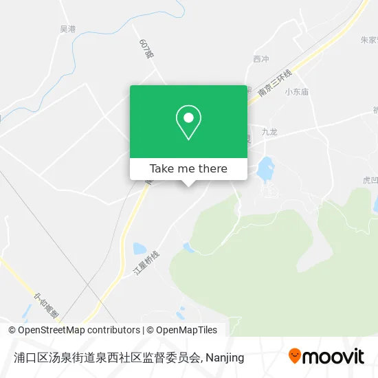 浦口区汤泉街道泉西社区监督委员会 map