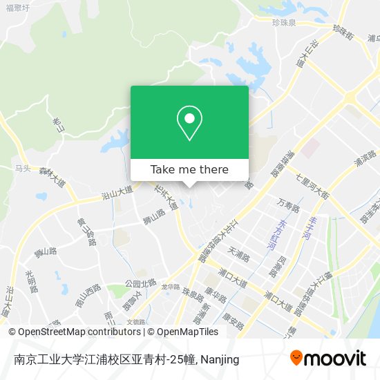 南京工业大学江浦校区亚青村-25幢 map