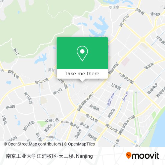 南京工业大学江浦校区-天工楼 map