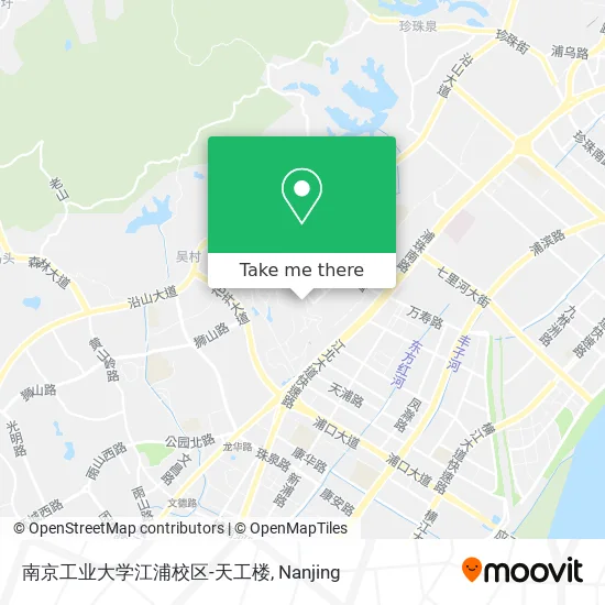 南京工业大学江浦校区-天工楼 map