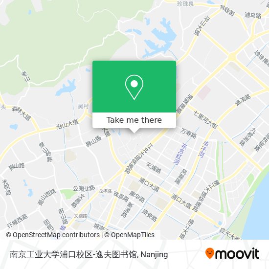 南京工业大学浦口校区-逸夫图书馆 map