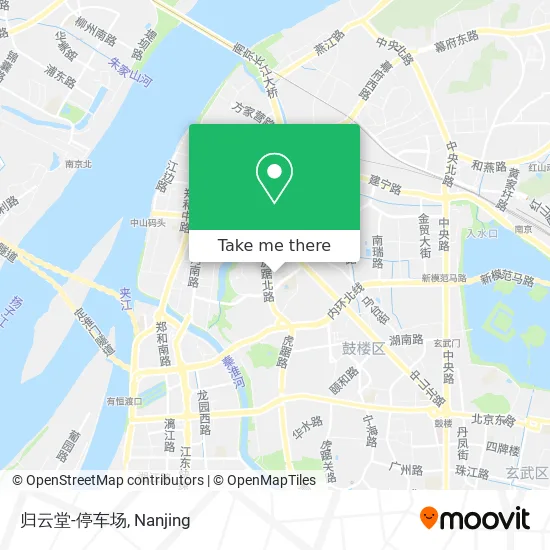 归云堂-停车场 map