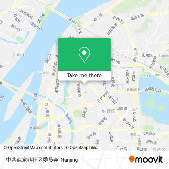 中共戴家巷社区委员会 map