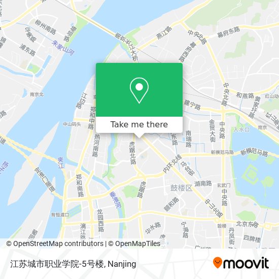 江苏城市职业学院-5号楼 map