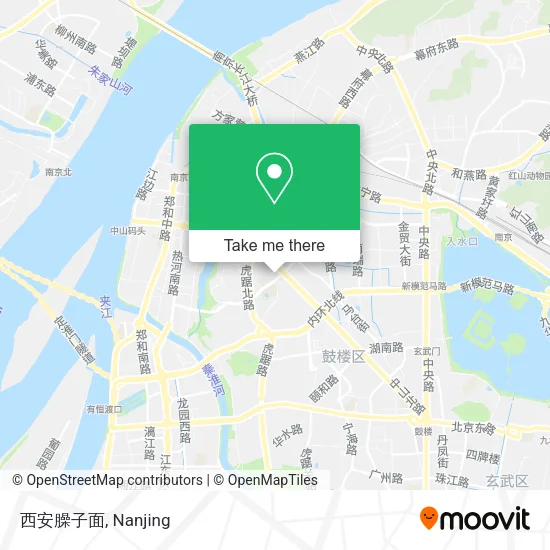 西安臊子面 map