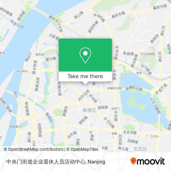 中央门街道企业退休人员活动中心 map