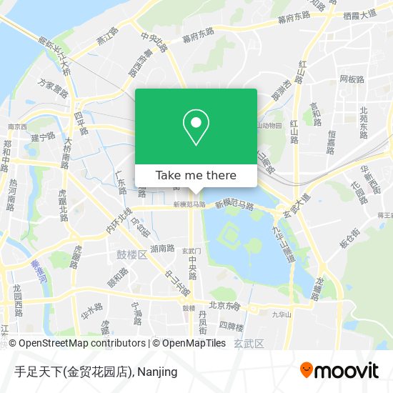 手足天下(金贸花园店) map