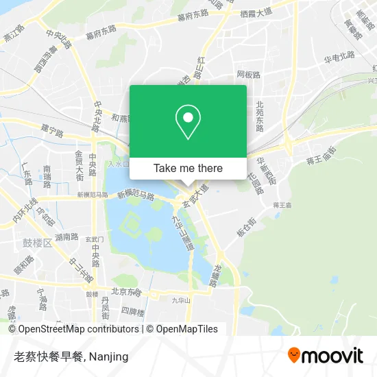 老蔡快餐早餐 map