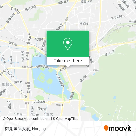 御湖国际大厦 map