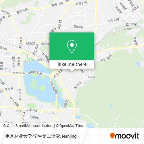 南京林业大学-学生第二食堂 map