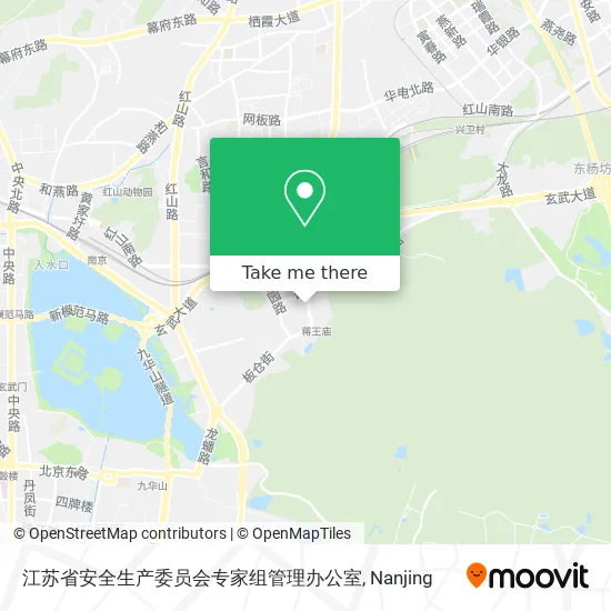 江苏省安全生产委员会专家组管理办公室 map