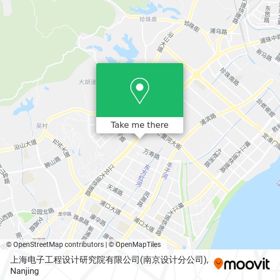 上海电子工程设计研究院有限公司(南京设计分公司) map