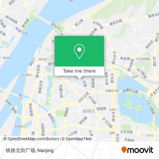 铁路北街广场 map