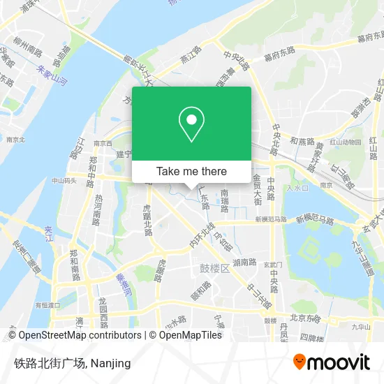 铁路北街广场 map