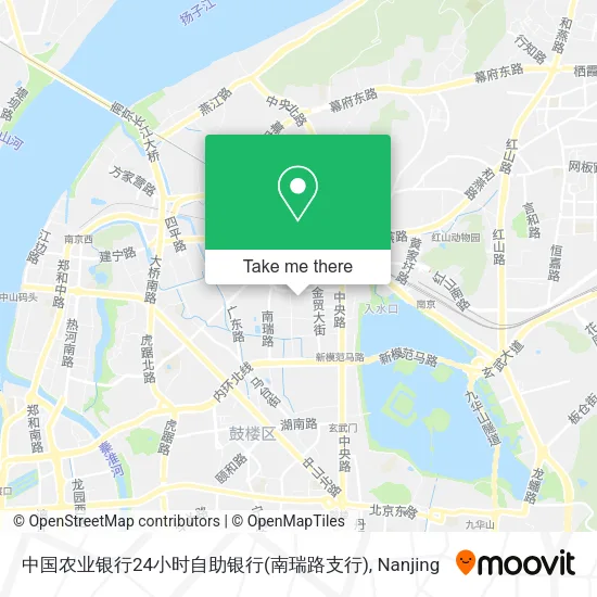 中国农业银行24小时自助银行(南瑞路支行) map