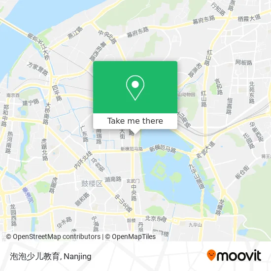 泡泡少儿教育 map