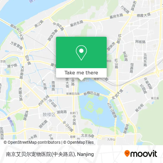 南京艾贝尔宠物医院(中央路店) map