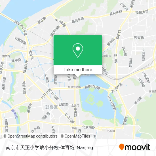 南京市天正小学琅小分校-体育馆 map