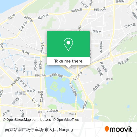 南京站南广场停车场-东入口 map