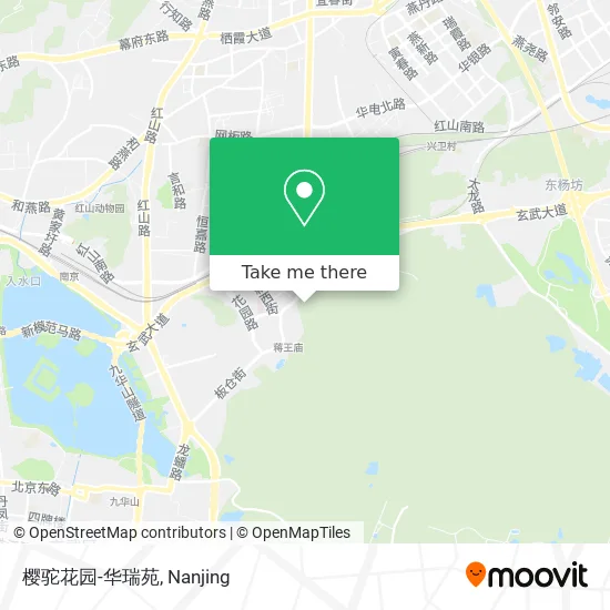 樱驼花园-华瑞苑 map